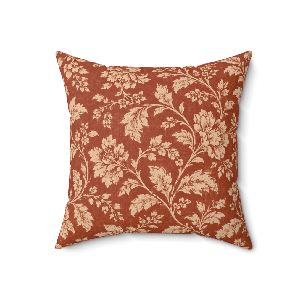 Modern Heirloom Autumn Square Pillow