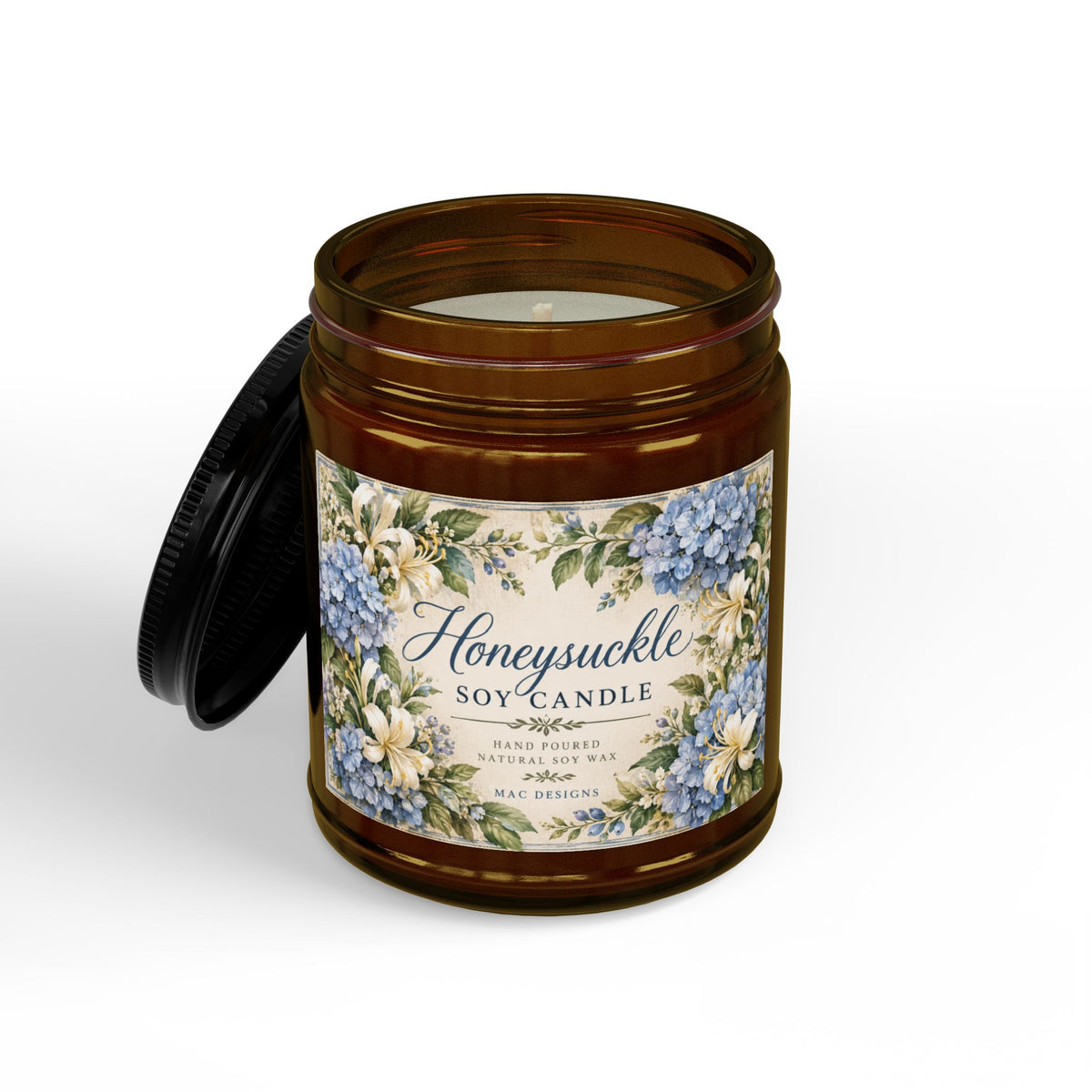 Honeysuckle Scented Soy Candle
