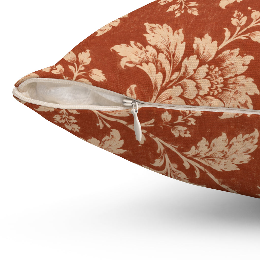 Modern Heirloom Autumn Square Pillow