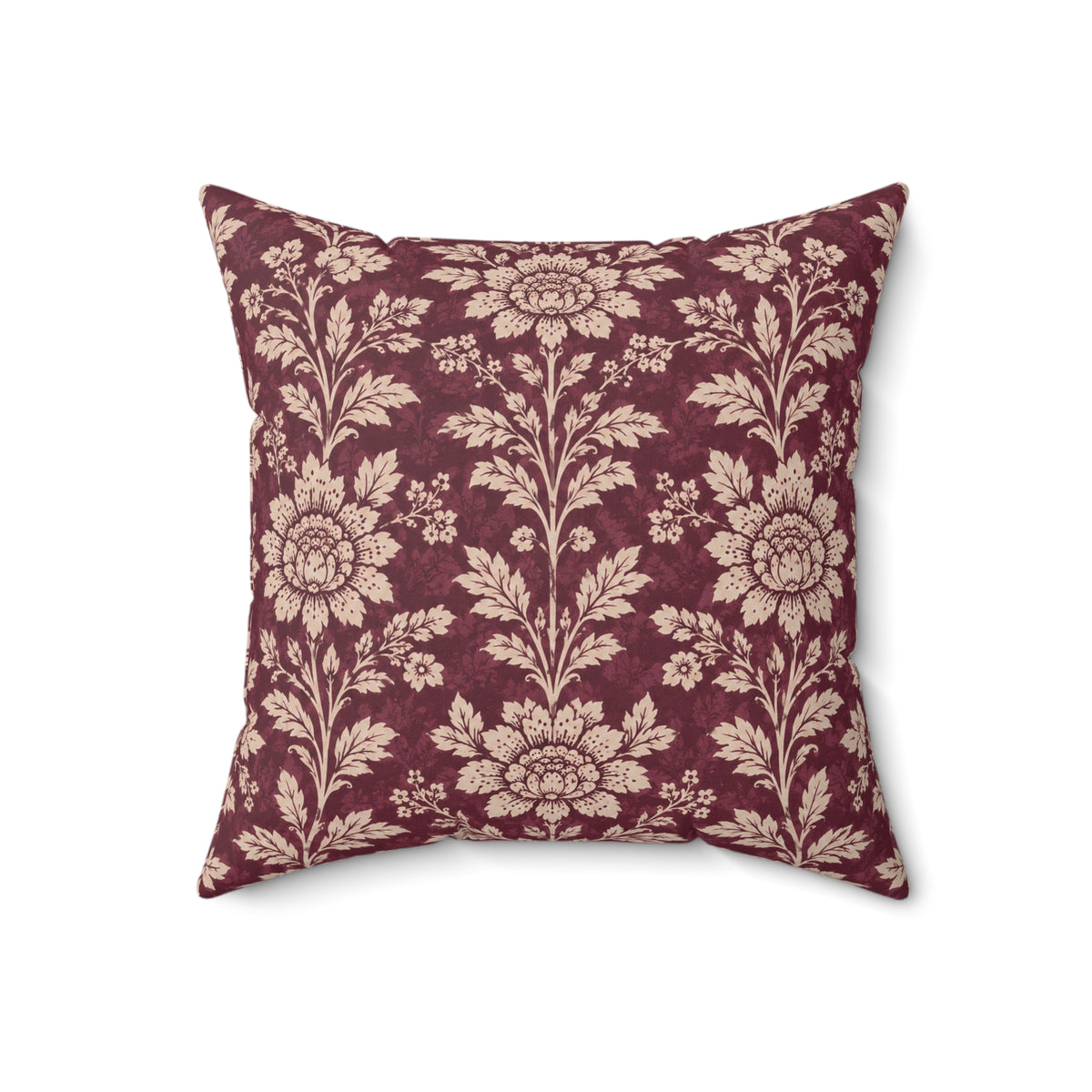 Modern Heritage Plum Garden Square Pillow