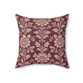 Modern Heritage Plum Garden Square Pillow