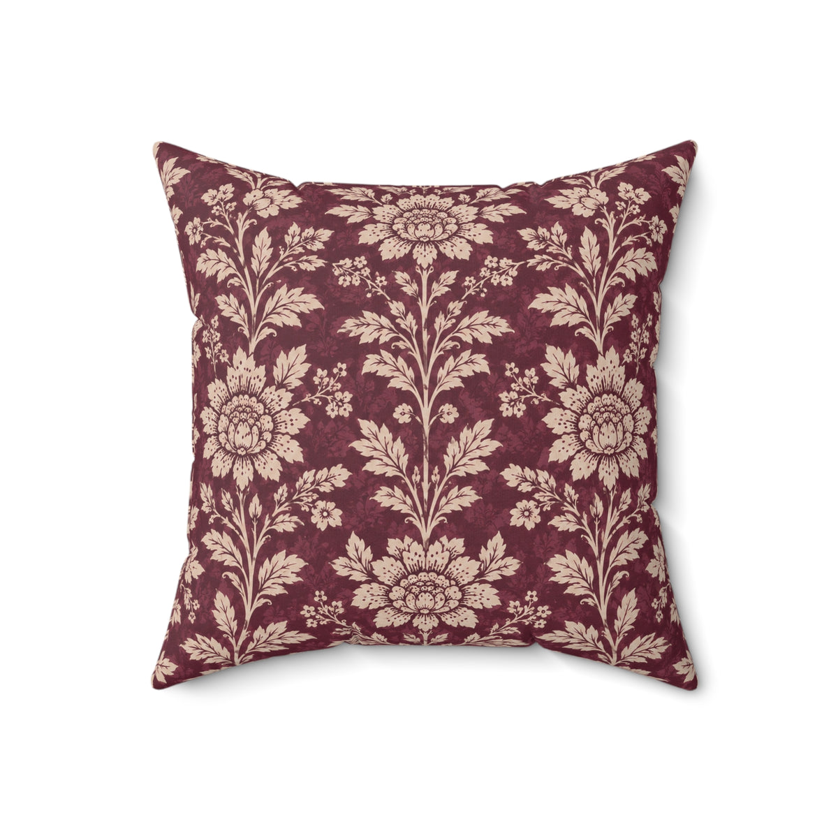 Modern Heritage Plum Garden Square Pillow