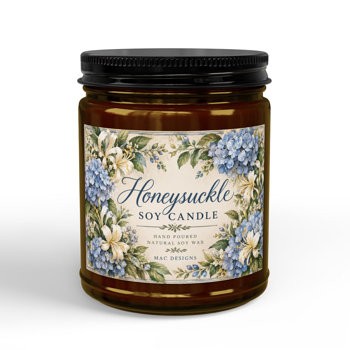 Honeysuckle Scented Soy Candle