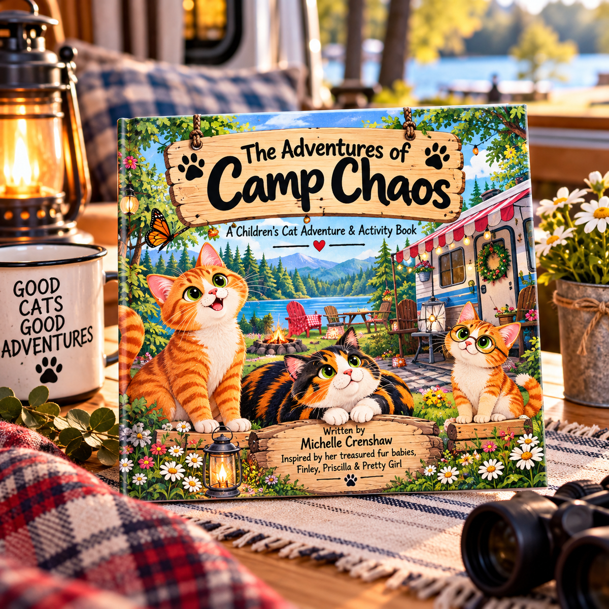 The Adventures of Camp Chaos Softcover Book